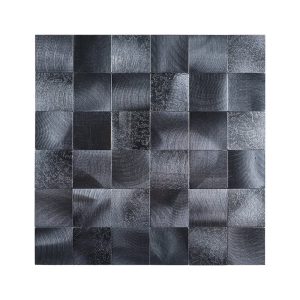 Mozaika samoprzylepnaKwadrat Blok Gunmetal