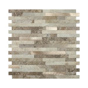Mozaika samoprzylepna taupe-beżowa mix
