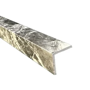 Profil narożny do paneli ściennych SPC Pretoria Marble Czarny-Beżowy