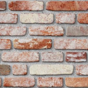 Cegła dekoracyjna 3D Panel ścienny EPS Groningen Czerwono-Biały