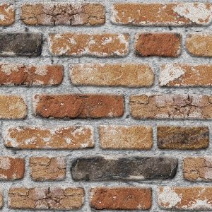 Cegła dekoracyjna 3D Panel ścienny EPS Barok Ginger Brązowy