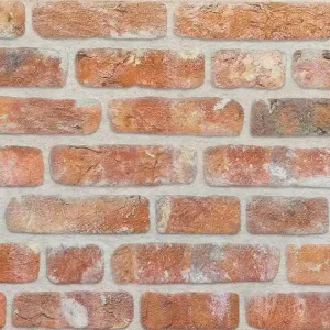 Cegła dekoracyjna 3D Panel ścienny EPS Barok Jasnoczerwony