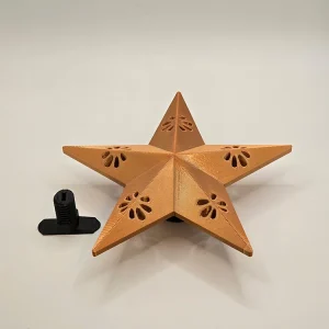 Aku WallClip Gwiazda Duża Miedziana