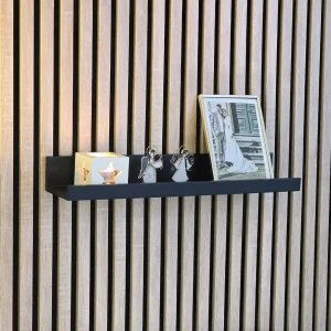 Aku WallClip Półka Ścienna Medium Czarna