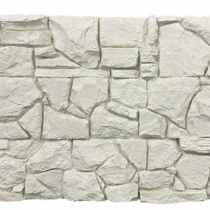 Panel ścienny 3D Brick Strip Bezszwowy XL PU Pizarra Blancura Biały